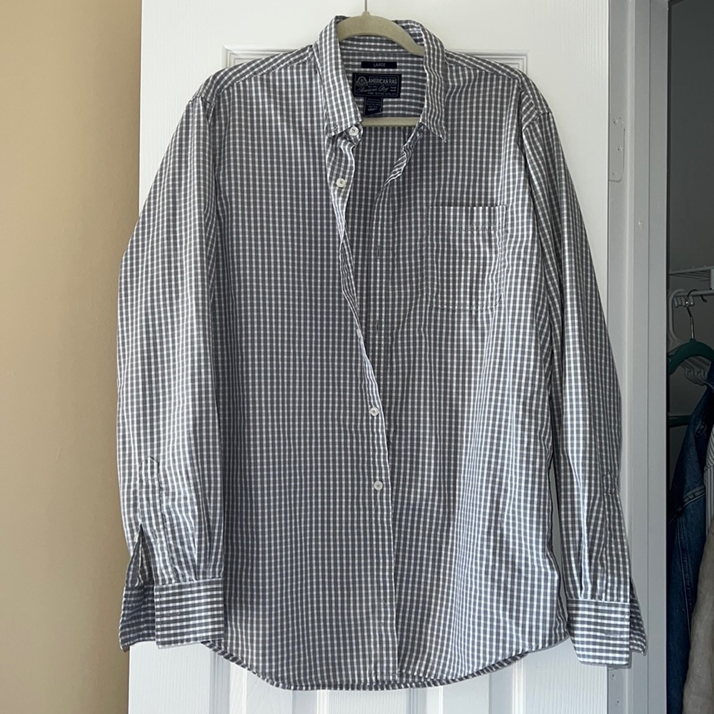 Plaid Button Down Shirt